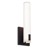 Bowen 16W 1 LED Wall Sconce 14.25 Inch Tall and 4.5 Inch Wide by AFX - BWNS0514LAJUD