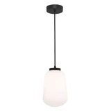 Olivia 13W 1 LED Pendant 11 Inch Tall and 7 Inch Wide by AFX - OLIP07LAJUD