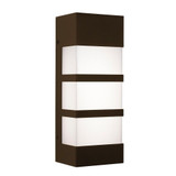 State 18W 1 LED Outdoor Wall Sconce 12.01 Inch Tall and 4 Inch Wide by AFX - SEW0412LAJUD