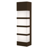 State 24W 1 LED Outdoor Wall Sconce 17.01 Inch Tall and 5 Inch Wide by AFX - SEW0517LAJUD