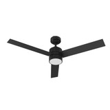 Santo 3 Blade Flush Ceiling Fan with Light Kit 15 X 52 Inch Wide by AFX - SNTN523LA