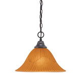 Any 1 Light Medium Pendant 14 Inch Wide by Toltec - 10-14-1075-