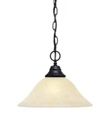Any 1 Light Pendant 9.5 Inch Tall by Toltec - 10-12-95-