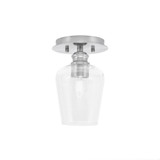 Edge 1 Light 9 Inch Length Semi Flush Mount by Toltec - 1160-6-9