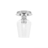 Edge 1 Light 9 Inch Length Semi Flush Mount by Toltec - 1160-6-9