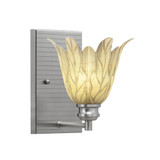 Edge 1 Light Wall Sconce 9 Inch Tall by Toltec - 1161-2099