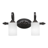 Elegante 2 Light Bath Bar 10.75 x Inches by Toltec  - 162--1075-2075