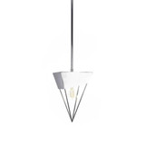 Neo 7W 1 Light Small Stem Pendant 12 Inch Tall by Toltec - 1503-725-12-