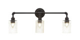 Vintage 3 Light Vanity Light 29.25 Inch Length by Toltec - 183--1175-2925