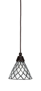 Any 1 Light Cord Small Pendant 7.5 Inch Tall by Toltec - 22-BN-202
