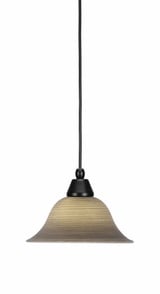 Any 1 Light Mini Pendant 9.75 Inch Tall by Toltec - 22-5-975-