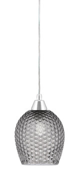 Any 1 Light Small Pendant 10.5 Inch Tall by Toltec - 22-BN-4819