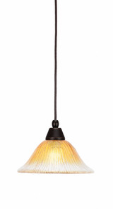 Any 1 Light Steel Small Pendant by Toltec - 22-10-65-