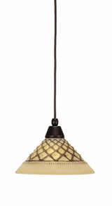 Any 1 Light Small Pendant 7 Inch Tall by Toltec - 22-10-7-