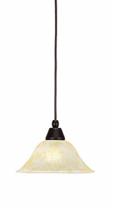 Any 1 Light Steel Small Pendant 10 Inch Wide by Toltec - 22-10-675-