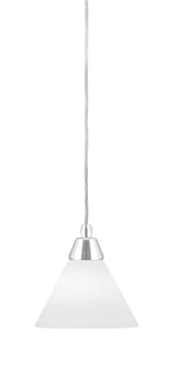 Any 1 Light Cord Small Pendant 7 Inch Wide by Toltec - 22-BN-312