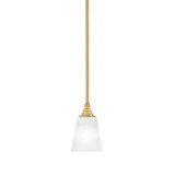 Any 1 Light Steel Mini Pendant 7.25 Inch Tall by Toltec - 23-45-725-