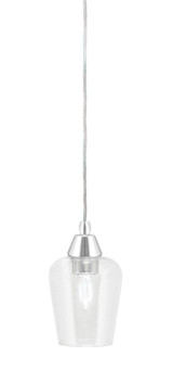 Any 1 Light Cord Mini Pendant 8.5 Inch Tall by Toltec - 22-BN-210