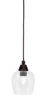 Any 1 Light Small Pendant 8.5 Inch Tall by Toltec - 22-BN-4253