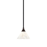 Any 1 Steel Light Small Pendant 7 Inch Tall by Toltec - 23-7-7-