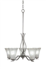 Revo 5 Light Medium Chandelier by Toltec 245-215185 - 245-215185