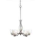 Revo 5 Light Medium Chandelier by Toltec 245-2025185