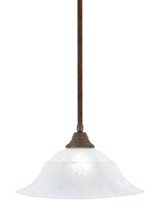 Any 1 Light Stem Medium Pendant 9.5 Inch Tall by Toltec - 26-14-95-