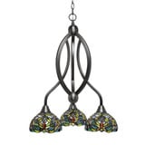 Bow 3 Light Small Chandelier by Toltec 263-182675
