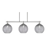 Odyssey 3 Light Small Island Pendant 42 Inch Length by Toltec - 2636-MB-5120