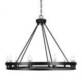 Belmont 10 Light Large Chandelier by Toltec - 2710-322475