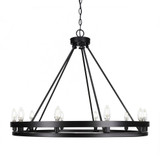 Belmont 10 Light Large Chandelier by Toltec - 2710-322475