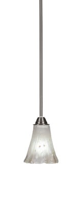 Paramount 1 Light Steel Mini Pendant by Toltec - 3401-55-105-