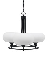 Paramount 3 Light Medium Chandelier by Toltec 3403-8 - 3403-8