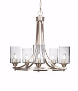 Paramount 5 Light Medium Chandelier by Toltec 3405-222225 - 3405-222225