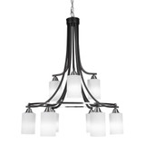 Paramount 9 Light Large Chandelier by Toltec 3419-29365 - 3419-29365