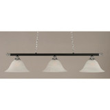 Oxford 3 Light Small Island Chandelier by Toltec 373-141254