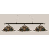 Oxford 3 Light Small Island Chandelier by Toltec 373-19125925 - 373-19125925