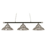 Oxford 3 Light Small Island Chandelier by Toltec 373-1611555