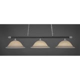 Oxford 3 Light Small Island Chandelier by Toltec 373-161155575