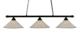 Oxford 3 Light Small Island Chandelier by Toltec 373-1611556 - 373-1611556