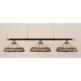 Oxford 3 Light Small Island Chandelier by Toltec 373-161256 - 373-161256