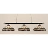 Oxford 3 Light Small Island Chandelier by Toltec 373-161256 - 373-161256