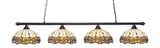 Oxford 4 Light Small Island Chandelier by Toltec 374-16132576 - 374-16132576