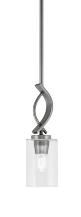 Cavella 1 Light Mini Pendant 13 Inch Wide by Toltec - 3901-34
