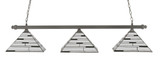 Square 3 Light Small Island Chandelier by Toltec 403-141155325 - 403-141155325