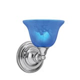 Any 1 Light Wall Sconce 8.5 Inch Tall by Toltec - 40-75-85-7