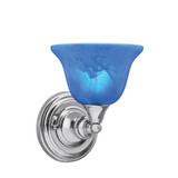 Any 1 Light Wall Sconce 8.5 Inch Tall by Toltec - 40-75-85-7
