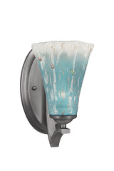 Zilo 1 Light Wall Sconce 9.5 Inch Tall by Toltec - 551-55-95-