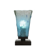 Luna 1 Light Table Lamp 8.75 Inches Tall and 5 Inches Wide by Toltec - 52-5875