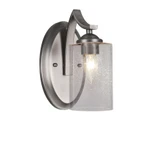 Zilo One Light Wall Sconce 9.75 Inch Tall by Toltec - 551-525-975